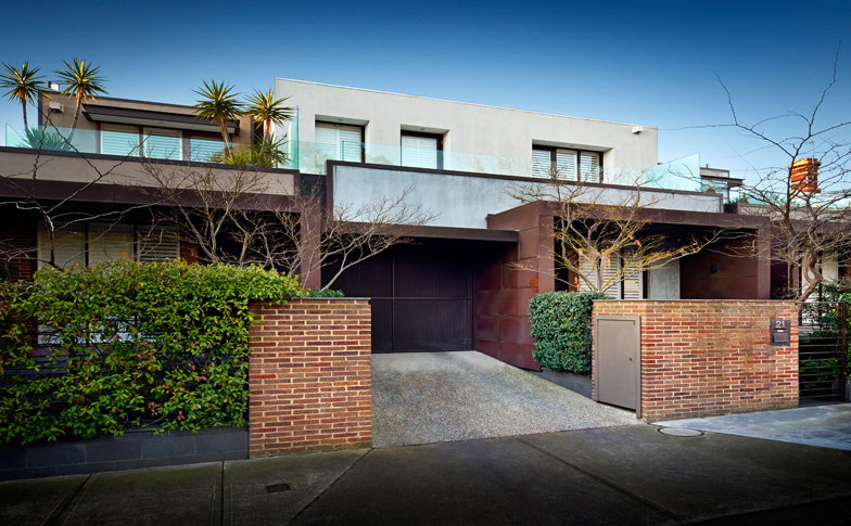 Three Townhouses South Yarra